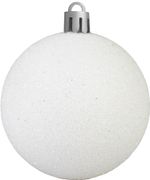 Baubles MagicHome Christmas, set, 32 pcs, white, mix, for Christmas tree
