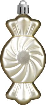 Gömbök MagicHome Karácsony, készlet, 32 db, bézs, vegyes, karácsonyfára