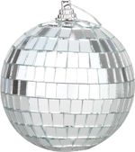 Gömbök MagicHome Karácsony, 4 db, karácsonyfára, diszkógömbök, 8 cm