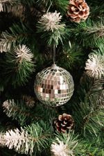 Balls MagicHome Christmas, 4 pcs, for Christmas tree, disco balls, 8 cm
