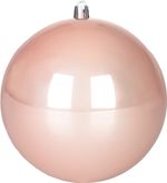 Gömbök MagicHome Karácsony, 2 db, rózsaszín, karácsonyfára, 12 cm