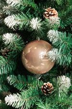 Balls MagicHome Christmas, 2 pcs, pink, for Christmas tree, 12 cm