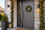 Wreath MagicHome Christmas, with pine cones, hanging, 30x30x12 cm