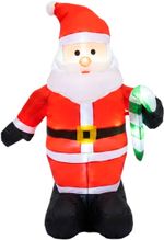 Decoration MagicHome Christmas, Santa, textile, 120 cm