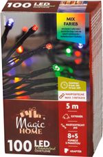 String light MagicHome Christmas, 100x LED, multi-color, 5 m