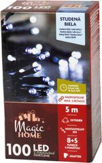 String light MagicHome Christmas, 100x LED, cool white, 5 m