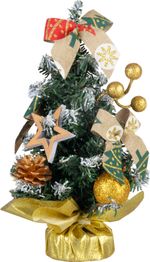 Dekoráció MagicHome Karácsony, fenyőfa, 21 cm