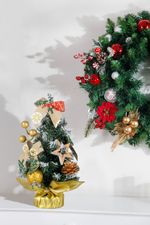 Dekoráció MagicHome Karácsony, fenyőfa, 21 cm