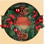 Decoration MagicHome Christmas, Wreath, diameter 25 cm
