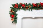 Decoration MagicHome Christmas, Garland, red, 200 cm