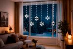 Chain MagicHome Christmas, timer, snowflakes, 96xLED, cold white, 13 functions, 3.5 m, IP44