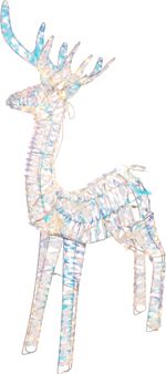 Decoration MagicHome Christmas, deer, 280xLED, warm white, 105 cm