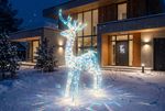 Decoration MagicHome Christmas, deer, 280xLED, warm white, 105 cm