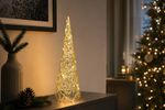 Decoration MagicHome Christmas, tree, 20xLED, warm white, 40 cm, 2xAA