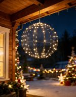 Decoration MagicHome Christmas, ball, 144xLED, warm white, 40 cm