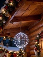 Decoration MagicHome Christmas, ball, 144xLED, cool white, 40 cm