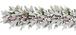 Garland MagicHome Christmas Royal, white, extra dense, 180 cm