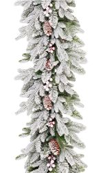 Garland MagicHome Christmas Royal, white, extra dense, 180 cm