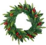 Wreath MagicHome Christmas Royal, extra dense, 50 cm
