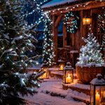 Chain MagicHome Christmas, 1000xLED, cold white, 8 functions, 100 m, IP44