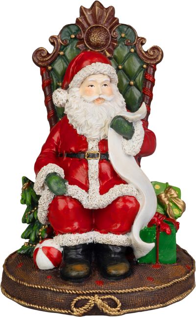 Decoration MagicHome Christmas, Santa, 14 x 14 x 20 cm