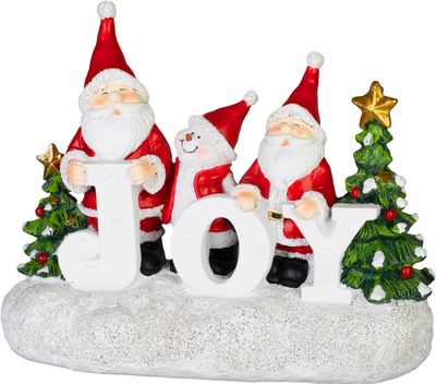 Decoration MagicHome Christmas, Santa, 24.5 x 11 x 19.5 cm