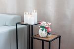 Decoration MagicHome Christmas, Snowman, LED, 12.5 x 8 x 15.8 cm