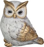 Decoration MagicHome Christmas, Owl, 7x9x9.5 cm