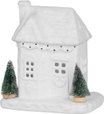 Dekoráció MagicHome Karácsony, ház, LED, 9x15x17 cm