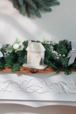 Dekoráció MagicHome Vianoce, ház, LED, 9x15x17 cm