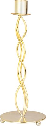 Candle Holder MagicHome Christmas, 8.2x8.2x21.6 cm