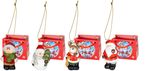 Decoration MagicHome Christmas, 4x6x9 cm, Sellbox 24 pcs