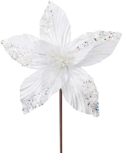 Christmas Flower MagicHome, poinsettia, white