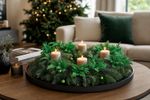 Christmas Flower MagicHome, holly, green