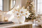 Christmas Flower MagicHome, poinsettia, white