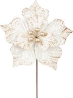 Christmas Flower MagicHome, poinsettia, white