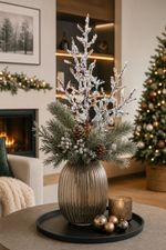 Christmas Branch MagicHome, wooden, flocked