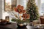 Flower MagicHome Christmas, magnolia, brown