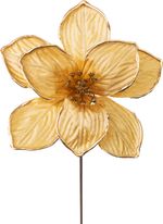 Flower MagicHome Christmas, magnolia, gold