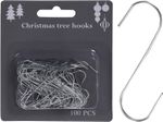 Christmas ornament hooks, pack of 100 pcs
