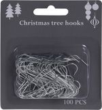 Christmas ornament hooks, pack of 100 pcs