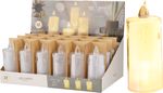Candle, Christmas, LED, 12.5 cm, sellbox 24pcs