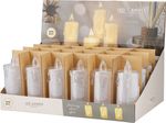 Candle, Christmas, LED, 12.5 cm, sellbox 24pcs