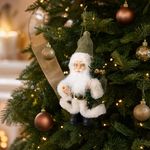 Dekorácia, Santa, 13 cm, mix 4 dizajnov