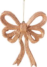 Decoration, Bow, gold, 13 cm, sellbox 36pcs
