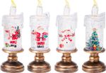 Candle, LED, mix of designs, sellbox 16 pcs