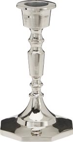 Svietnik, strieborný, 13 cm