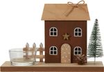 Candle Holder, Little House, for Tea Lights, Mix of Designs