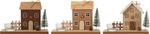 Candle Holder, Little House, for Tea Lights, Mix of Designs