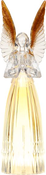 Decoration MagicHome Christmas, Angel, 3xLED warm white, IP20, 16.5x11.5x41.5 cm